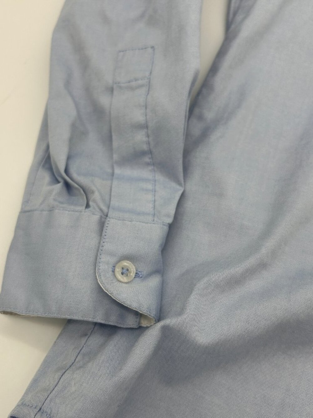 Vintage Liz Claiborne Shirt 100% Cotton Blouse Button Up 90s Long Sleeve Women L - Picture 12 of 12